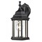 Westinghouse Fixture Wall Outdoor 100W Lantern Txtr, Black Cast Alum Clear Bev Glass Panels 6783100 - alternate 1